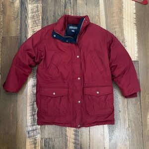 Lands End Goose Down Winter coat Wm 6-8